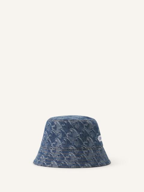 Lanvin BLUE LUNAR YEAR BUCKET HAT IN DENIM
