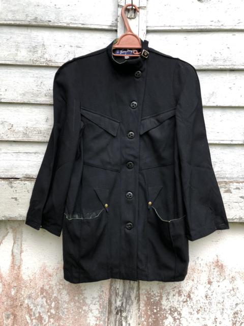 Other Designers Archival Clothing - Vintage Thierry Mugler Black Jacket Avant Garde Design