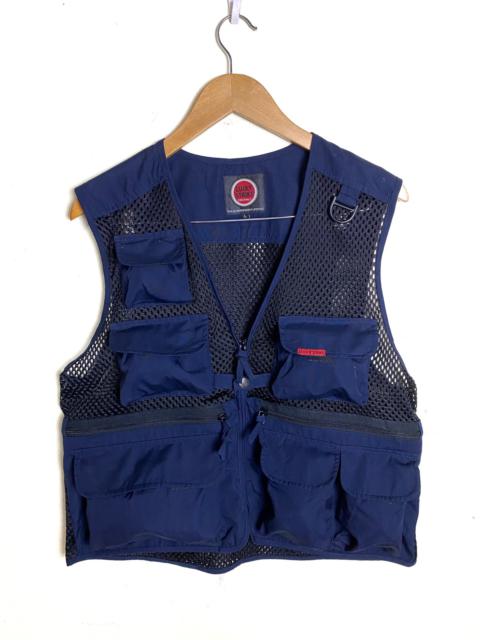Other Designers Vintage - Vintage Lucky Strike Multipocket Tactical Mesh Vest