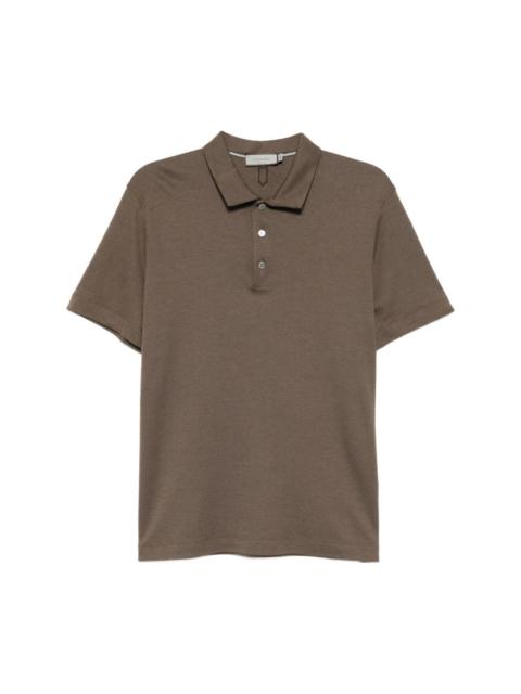 Canali COTTON-BLENDED POLO SHIRT