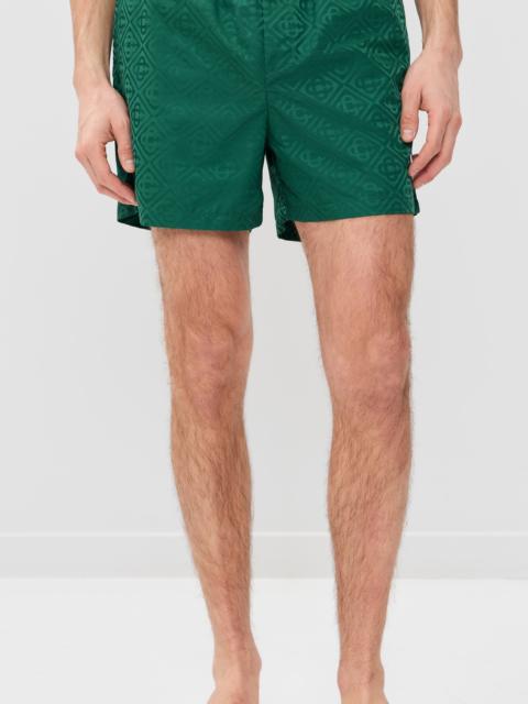 CASABLANCA Monogram Jacquard Swim Shorts