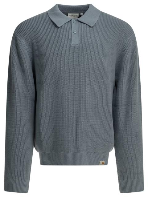 Carhartt WIP Carhartt WIP Miles Polo Sweater Light Blue