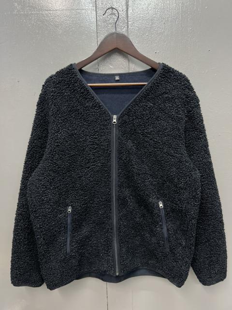 Other Designers Uniqlo - UNIQLO FLEECE ZIPPER JACKET