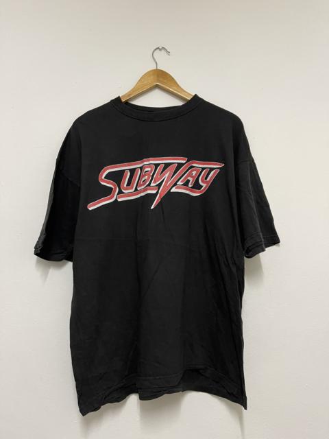 Other Designers Vintage - Vintage Subway “ European Tour 1993 T-Shirt A1