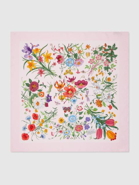 GUCCI Gucci "flora" Silk Scarf
