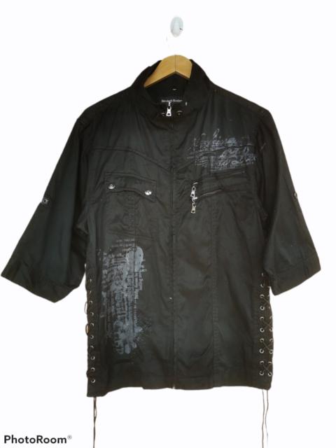Other Designers Japanese Brand - Bareback Realdress Punk Zipped up Shirt