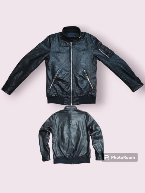 Other Designers Vintage × junhashimoto - MOTO LEATHER BIKER JACKET JUNHASHIMOTO NANO UNIVERSE