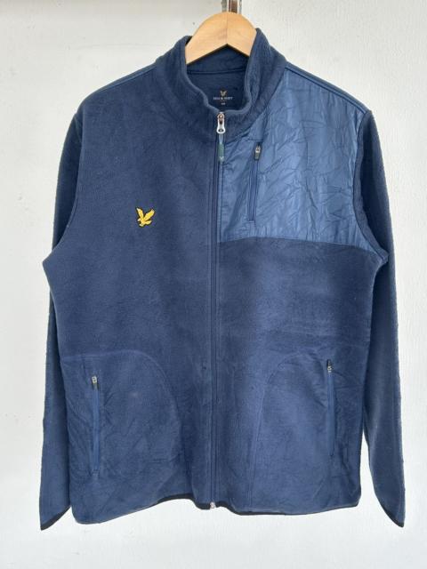 Other Designers Lyle & Scott Vintage Sherpa Jacket Blue