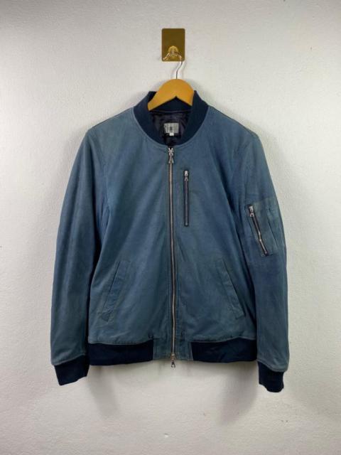 Other Designers Takeo Kikuchi Goat Leather Bomber Jacket