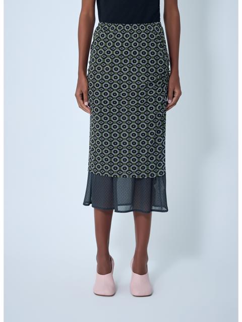 Dries Van Noten Dries Van Noten Women Mesh Midi Skirt