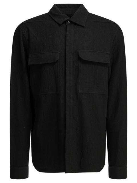 Rick Owens Rick Owens Work Casual Shirt Black