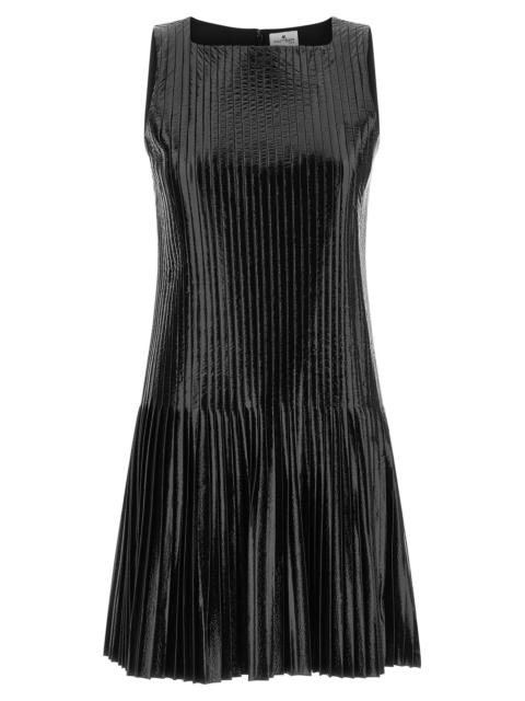 courrèges Courreges Women Vinyl Pleated Dress