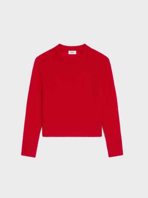 CELINE crewneck sweater IN cashmere