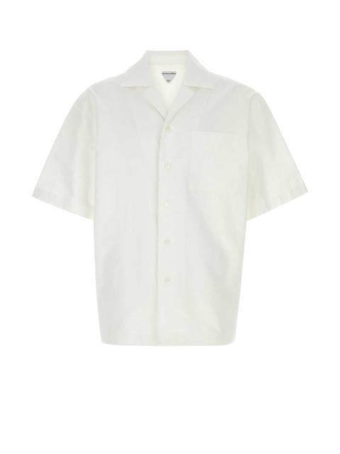 Bottega Veneta Bottega Veneta Men White Cotton Shirt