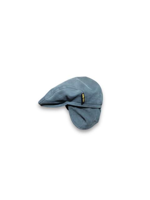 Other Designers Vintage - Flat Cap Hat Ear Neck Cover GoreTex Newsboy Grey Men’s 57