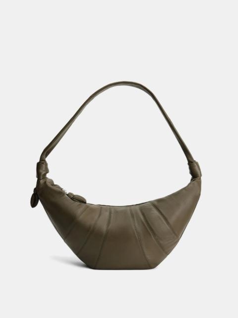 Lemaire Dark Khaki Large Croissant Bag