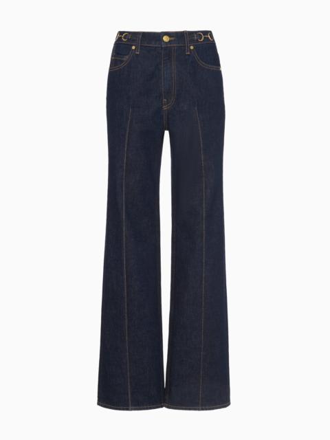 ULLA JOHNSON The Agatha Straight Leg Pintuck Jean