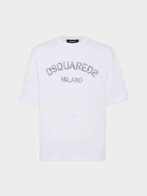 DSQUARED2 LOOSE FIT FADED MILANO T-SHIRT
