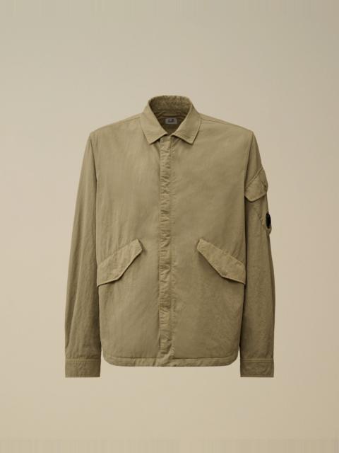 C.P. Company Diagonal Flatt Nylon Zipped Overshirt