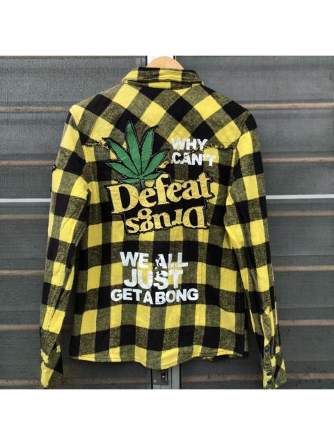 Other Designers Japanese Brand - place plan red label hemp shirt