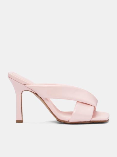 Bottega Veneta Pink Riva Heeled Mules