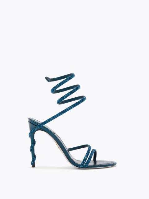 RENE CAOVILLA MARGOT TEAL SANDAL 105