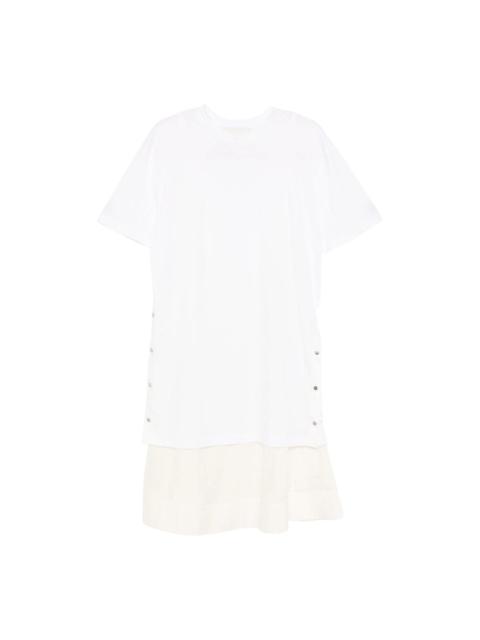3.1 Phillip Lim Oversized T-Shirt Combo Dress
