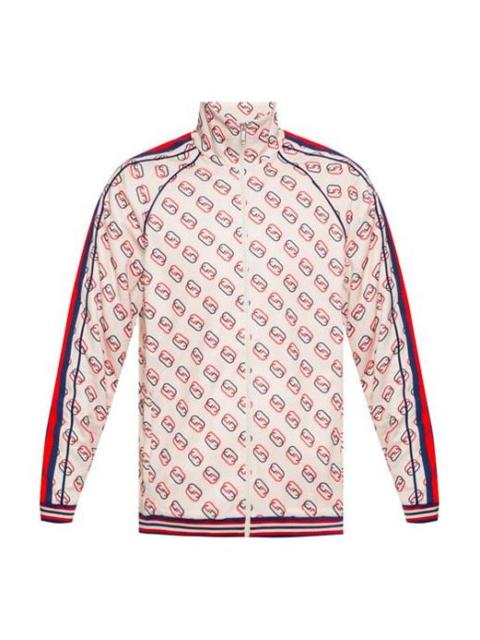 Gucci SS21 Full Print Pattern Stand Collar Sports Jacket 575737-XJBA7-9744