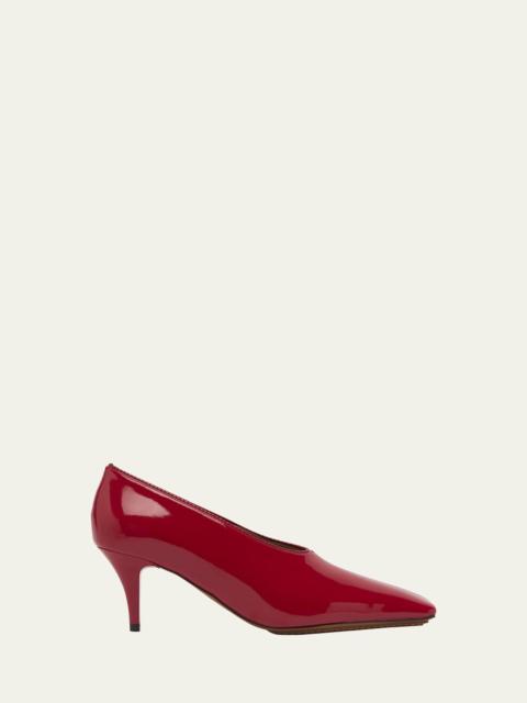 Stella McCartney 60 Patent Faux Leather Stiletto Pumps