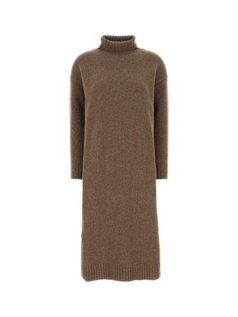 Max Mara Max Mara Women Biscuit Cashmere Summer Dress