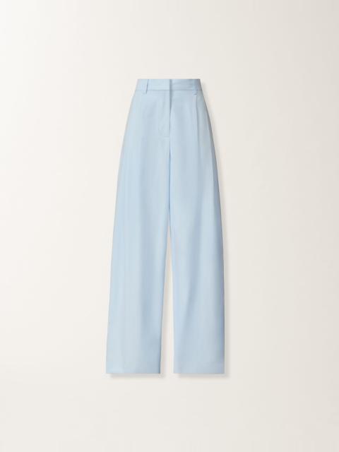 FABIANA FILIPPI Sky blue poplin pants