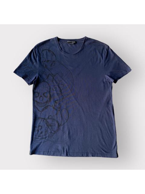ALEXANDER MCQUEEN SKULL INTARSIA TEE
