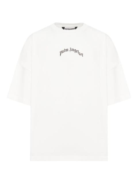 Palm Angels Palm Angels Men T-Shirt S/S With Curved Logo