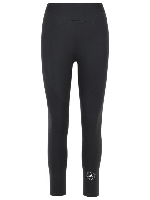 adidas Adidas By Stella Mccartney 'TPR 7/8' Black Polyamide Blend Leggings