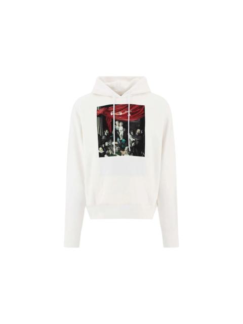 Off-White OFF-WHITE Caravaggio Painting Hoodie White