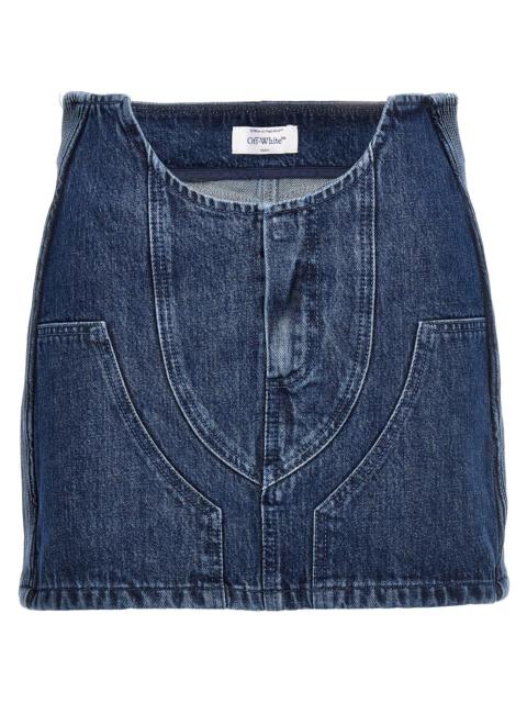 Off-White Off-White Women 'Motorcycle' Miniskirt