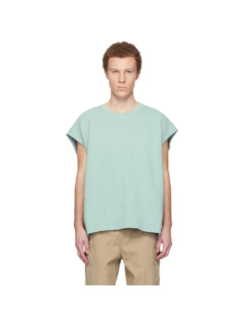 visvim Blue Mondo S/L DMGD Sweatshirt