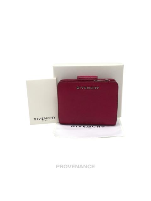 Givenchy Givenchy Compact Snap Wallet - Pink Leather