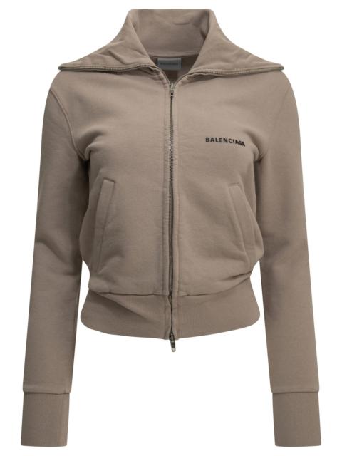 BALENCIAGA Balenciaga Zip-up Sweatshirt Pink Women