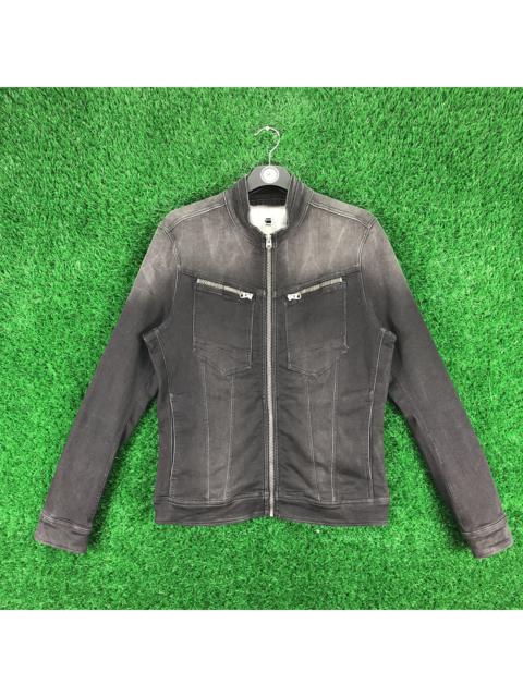 Other Designers G Star Raw - G-Star Raw Stretch Denim Balck Jacket