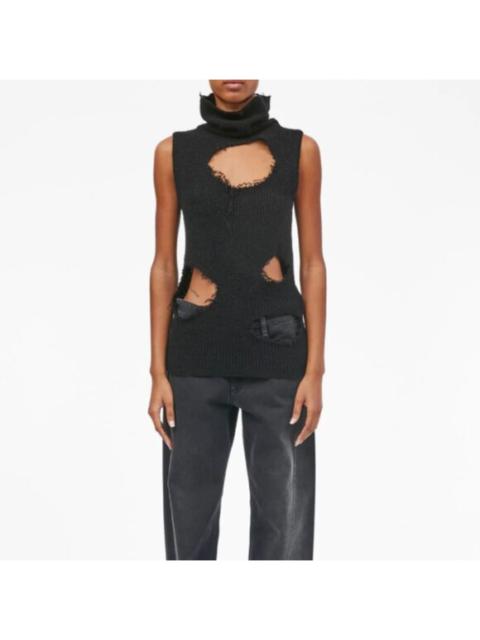 MM6 Maison Martin Margiela - BNWT AW23 MAISON MARGIELA MM6 DISTRESSED SWEATER XS