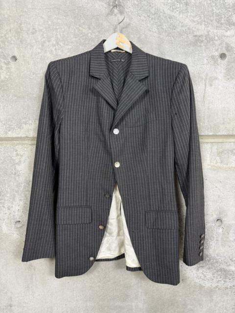 Alexander McQueen Vintage Alexander McQueen Cut Sleeve Wool Blazer Jacket