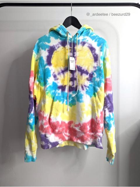 GALLERY DEPT. *NEW* TIE DYE DISTRESSED PEACE HOODIE M
