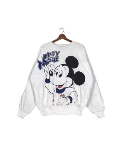 Other Designers Vintage - Vintage Disney Mickey Mouse Reversible Sweatshirt Big Logo