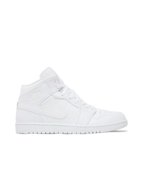 Jordan Air Jordan 1 Mid 'Triple White' 2022