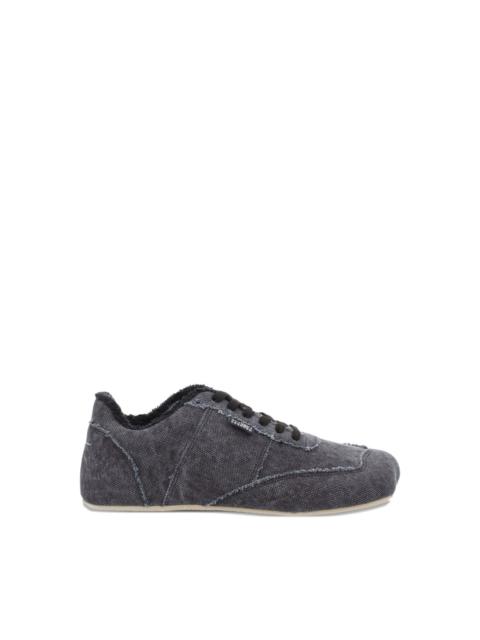 MM6 Maison Margiela ANATOMIC FRAYED-CANVAS SNEAKERS