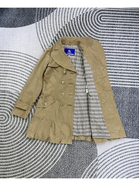 Burberry Vintage Burberry Blue Label Double Collar Trench Coat Jacket