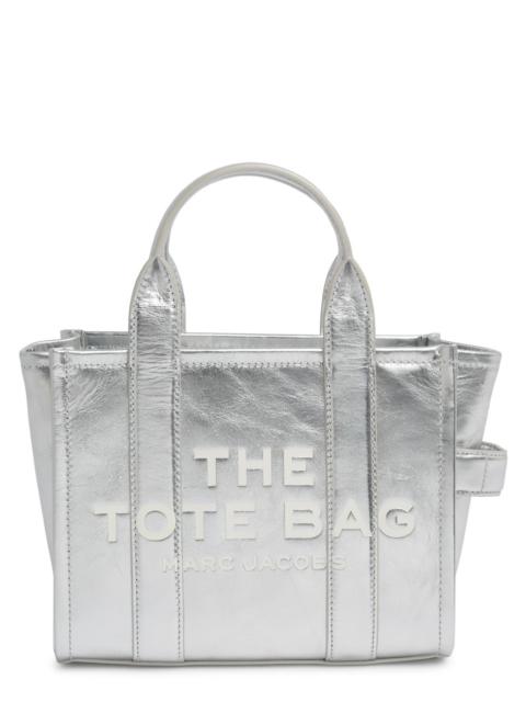 Marc Jacobs The Tote Small Metallic Leather Tote