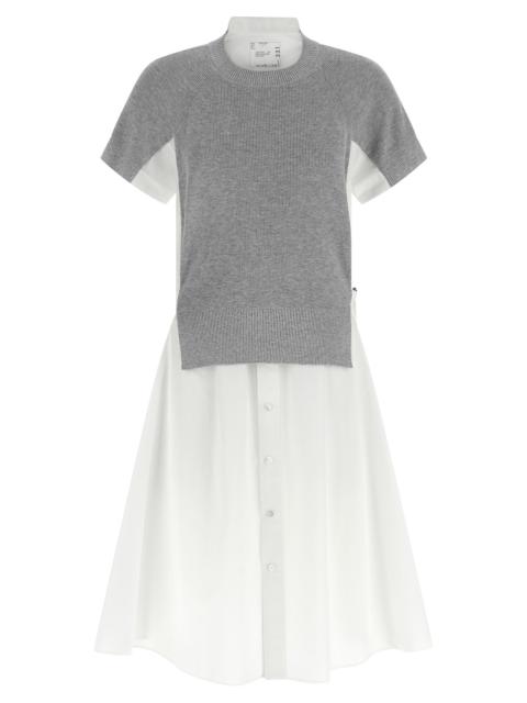sacai Sacai Women Hybrid Dress