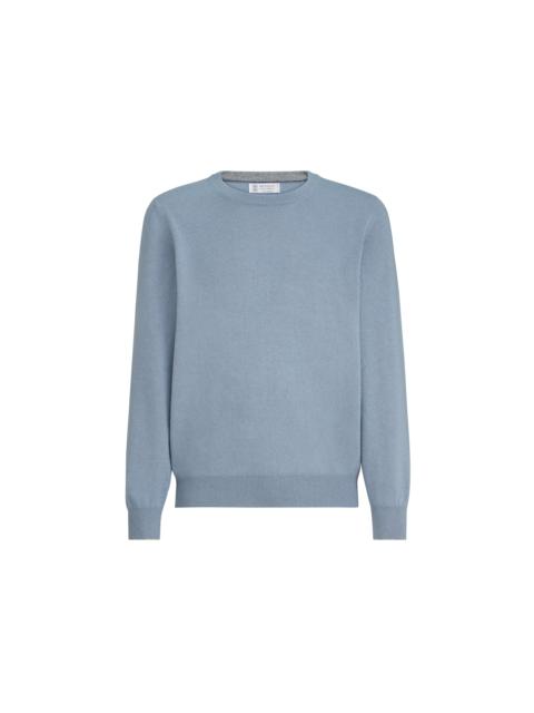 Brunello Cucinelli Brunello Cucinelli Cashmere sweater in Slate at Nordstrom